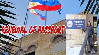 Renewal Of Passport Philippines Embassy KuwaitMarites Tagabi Vlog [upl. by Cusack]