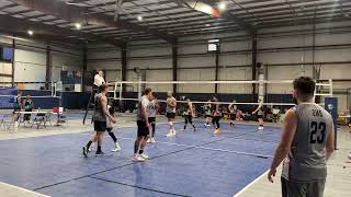 AFVVL Macdill Tournament Playoffs Dyess AFB vs Travis AFB Set 1 [upl. by Milde]