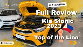 Kia Stonic 2023  14L EX AT  Top of the line  Full Review  RyanKristine [upl. by Macri631]