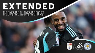 Full Highlights From Wales 🎞️  Swansea City 1 Leicester City 3 [upl. by Zebadiah]