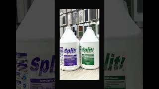 Split Cleaner Non detergent Clean ingredients Best floor and house cleaning product [upl. by Zelten271]