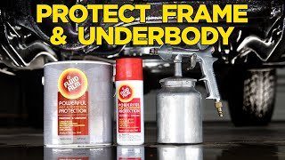 How to Apply Fluid Film Undercoating to Protect Frame  Underbody of TruckSuv [upl. by Aikemit]