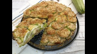 Tortino di zucchine semplice al forno [upl. by Baugh]