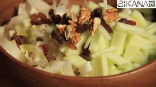 Recette salade  la salade dendives pommes HD [upl. by Akeihsal]