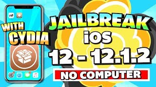 How To JAILBREAK iOS 12  1212 NO COMPUTER  VERIFICATION With CYDIA on iPhone iPad iPod Touch [upl. by Brunn]