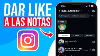 Como DAR LIKE a las NOTAS de Instagram Guia Completa [upl. by Ricarda]