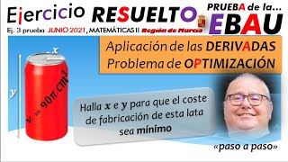 OPTIMIZACIÓN LATA de REFRESCO ACADEMIADIEGO [upl. by Mirella274]