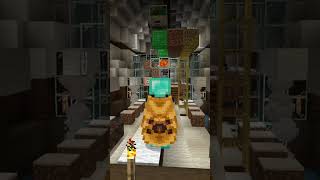 I built an airship in Minecraft minecraft mcpe minecraftsurvival [upl. by Fifine]