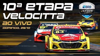 STOCK CAR 2023 AO VIVO  10ª ETAPA  VELOCITTA  MOGI GUAÇU SP [upl. by Atsirc142]