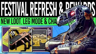 Destiny 2  FESTIVAL RESET amp LEGEND ALIGNMENT Reset Roundup NEW Loot Rank Boost Changes 19 Oct [upl. by Hannibal802]