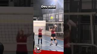 Deu aula volleyball voleibolfeminino [upl. by Eetsud]