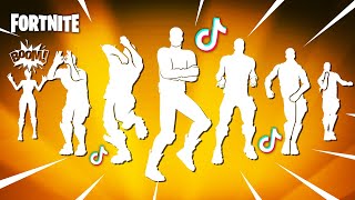 Top 100 TikTok Dances amp Emotes in FortniteGet Griddy Back on 74 Starlit [upl. by Carmena136]