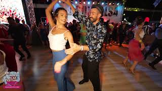 Panagiotis amp Elisaveta Hristova  social dancing  Croatian Summer Salsa Festival 2022 Rovinj [upl. by Ahsein]