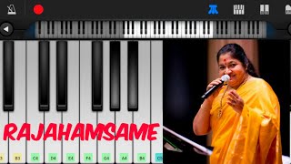 Rajahamsame  Piano Tutorial  Chamayam [upl. by Nolek]