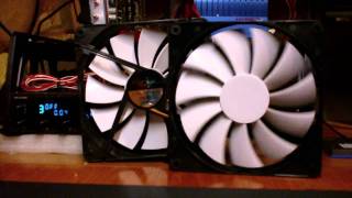 Fractal Design 140mm fan test [upl. by Dorreg]