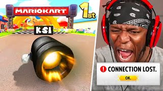 SIDEMEN SABOTAGE KSI ON FORFEIT MARIO KART [upl. by Inod634]