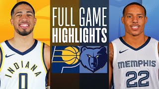 PACERS at GRIZZLIES  FULL GAME HIGHLIGHTS  December 21 2023 [upl. by Aseram]