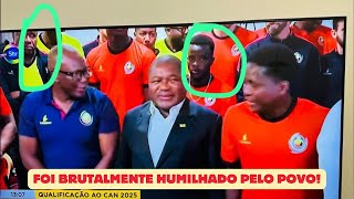 NYUSI HUMILHADO NO ESTÁDIO DO ZIMPETO A POPULAÇÃO NÃO PARAVA DE GRITAR O NOME DE VENANCIO MONDLIN [upl. by Eirrod]