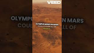 Olympus Mons  Mars Giant Volcano Explained spacefact spacefacts universe facts [upl. by Wescott73]