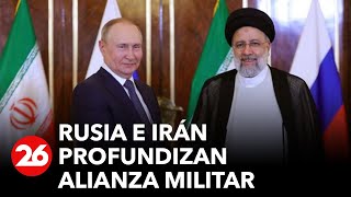 Rusia e Irán profundizan alianza militar Moscú renovará la flota aérea con aviones y helicópteros [upl. by Safoelc]