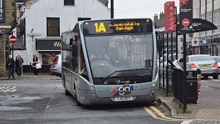 Transdev Blazefield 215 YJ12MZY On 1a To Knaresbrough And Aspin [upl. by Fawna818]