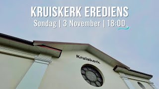 Kruiskerk Sondag 3 November 2024 [upl. by Anrapa]