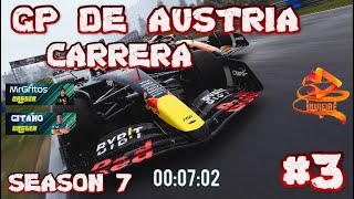 🏆INVIFIRE  GP AUSTRIA CARRERA  3  SEASON 7 🎙️🎧 FEAT GITANO CABINA EN MARCHA [upl. by Avner649]