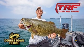 Bed Fishing For Smallmouth Bass On The St Lawrence River With TylersReelFishing  New Personal Best [upl. by Yraunaj]