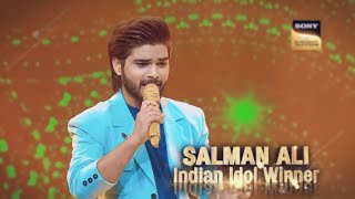 Salman Ali Indian Idol Winner  Live Performance Salman Ali salmanali newsong [upl. by Horne910]