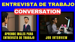 APRENDER INGLES para Entrevista de TRABAJO 👉JOB INTERVIEW [upl. by Aiksas]