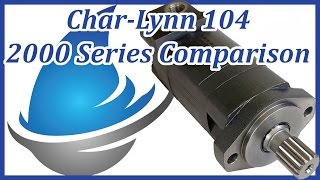 PHYSICAL COMPARISON OF CHARLYNN ®  EATON ® 104 2000 SERIES MOTOR TO FLUIDPOWERSHOP REPLACEMENT [upl. by Ianthe]