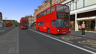 OMSI 2  Addon London v101  Dennis Trident ALX400 Dual Door [upl. by Llewop]