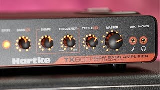 Review Demo  Hartke TX600 [upl. by Avrit708]