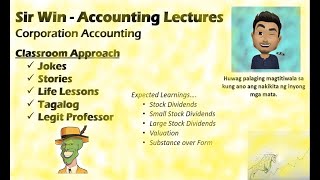 Lecture 13 Stock Dividends Corporation Accounting [upl. by Emily169]