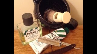 Proraso Italian Shave with Italian Classical Music [upl. by Elfreda]