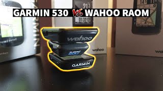 Garmin 530 Vs Wahoo Roam vs Bolt  Comparativa GPS Ciclismo [upl. by Adiraf]