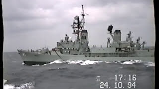 HMAS Westralia amp Brisbane RAS UNREP accident Houston we have a problem [upl. by Keele]