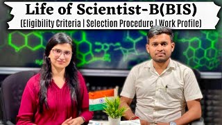 Life of Scientist B in BIS  Bureau of Indian Standards Job Profile  Job after GATE exam chemistry [upl. by Nomrej]