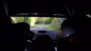 Rallye du Suran 2024 ES7  Lionel Borget  Jessica Michelin  Renault Clio R3 [upl. by Alamap]