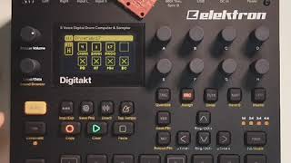 Elektron Digitakt  Kinoshita Lab 1Chip GM Sound Module quotMIDIguyquot dream SAM2695 [upl. by Clarkson]