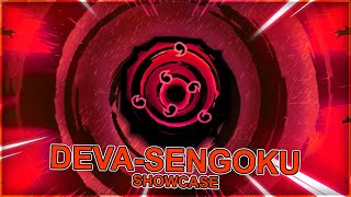 Max DEVA SENGOKU BLOODLINE FULL SHOWCASE  Shindo Life  Shindo Life Codes [upl. by Kayne]