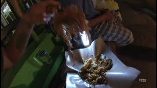 Indonesia Madura Street Food 3086 Part2 Mie Goreng Vegetarian YN010314 [upl. by Enerak]