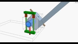 Hinge for 180degree rotation with lock [upl. by Artemahs]