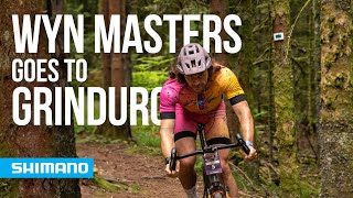 Wyn Masters goes to Grinduro  SHIMANO [upl. by Nyltiak787]