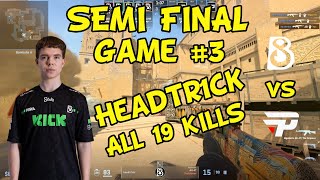 HEADTR1CK ALL KILLS vs paiN SEMI FINAL  CS2 Pro Gameplay  B8 21 paiN  ESL Challenger POV [upl. by Airual]