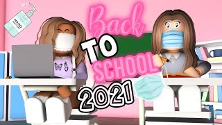 BACK TO SCHOOL 2021  Bloxburg Roleplay Roblox [upl. by Kalb]