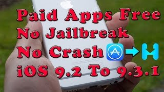 New How To Download Paid Apps Free On iOS 92 To 931 No Jailbreak NoCrash Without Pc Via Hipstore [upl. by Kciredec]