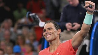 Nadal retorna às quadras com vitória tranquila  AFP [upl. by Jade]