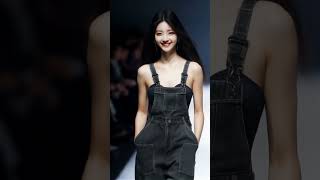 Denim overalls Urban casual Daily AI Fashion Week [upl. by Mylo169]