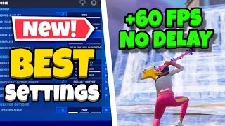 UPDATED BEST Fortnite Settings For Chapter 5 Season 4 AIMBOT MACROS 0 LAG Console amp PC [upl. by Hercules]